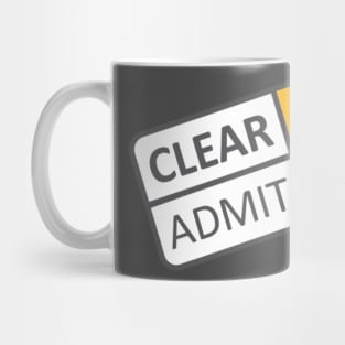 Clear Admit is all you need for MBA admissions Mug